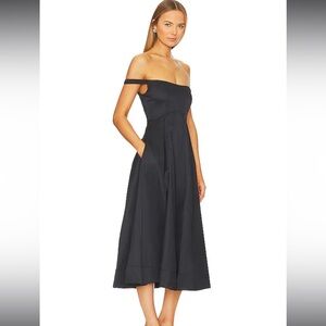 Free people x REVOLVE ALINDA DRESS in Black